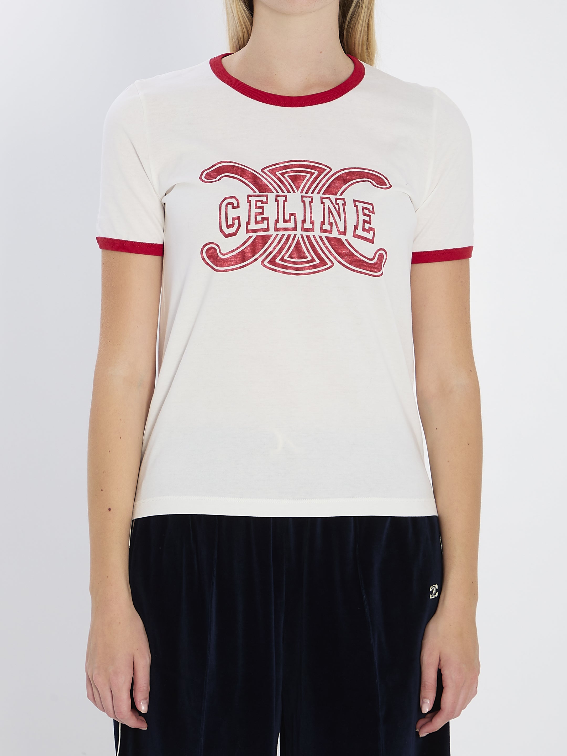 CELINE Triomphe 70s T-Shirt - Slim Fit, Size S