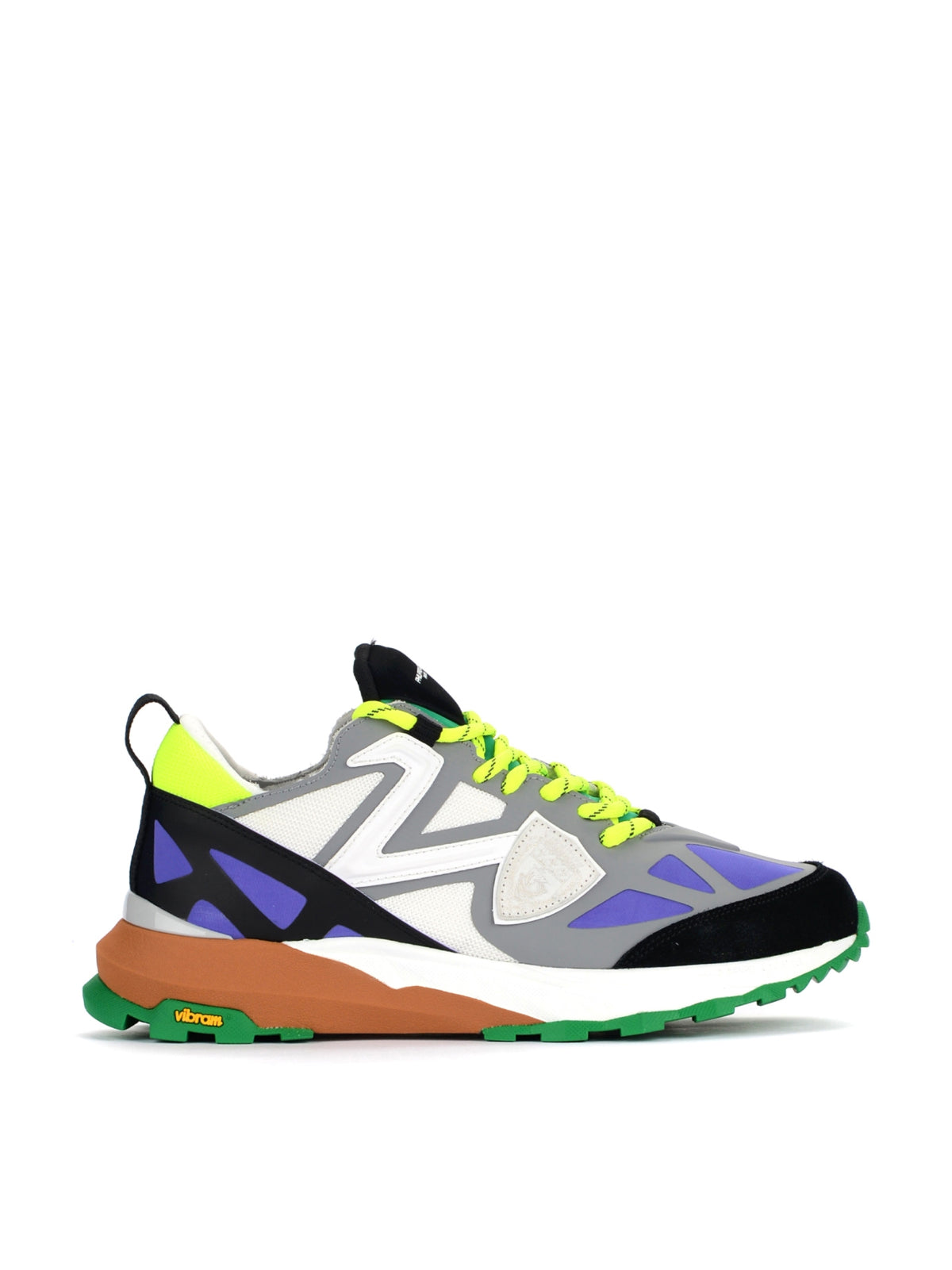 PHILIPPE MODEL PARIS Men's Low Profile Sneakers with Vibram Sole