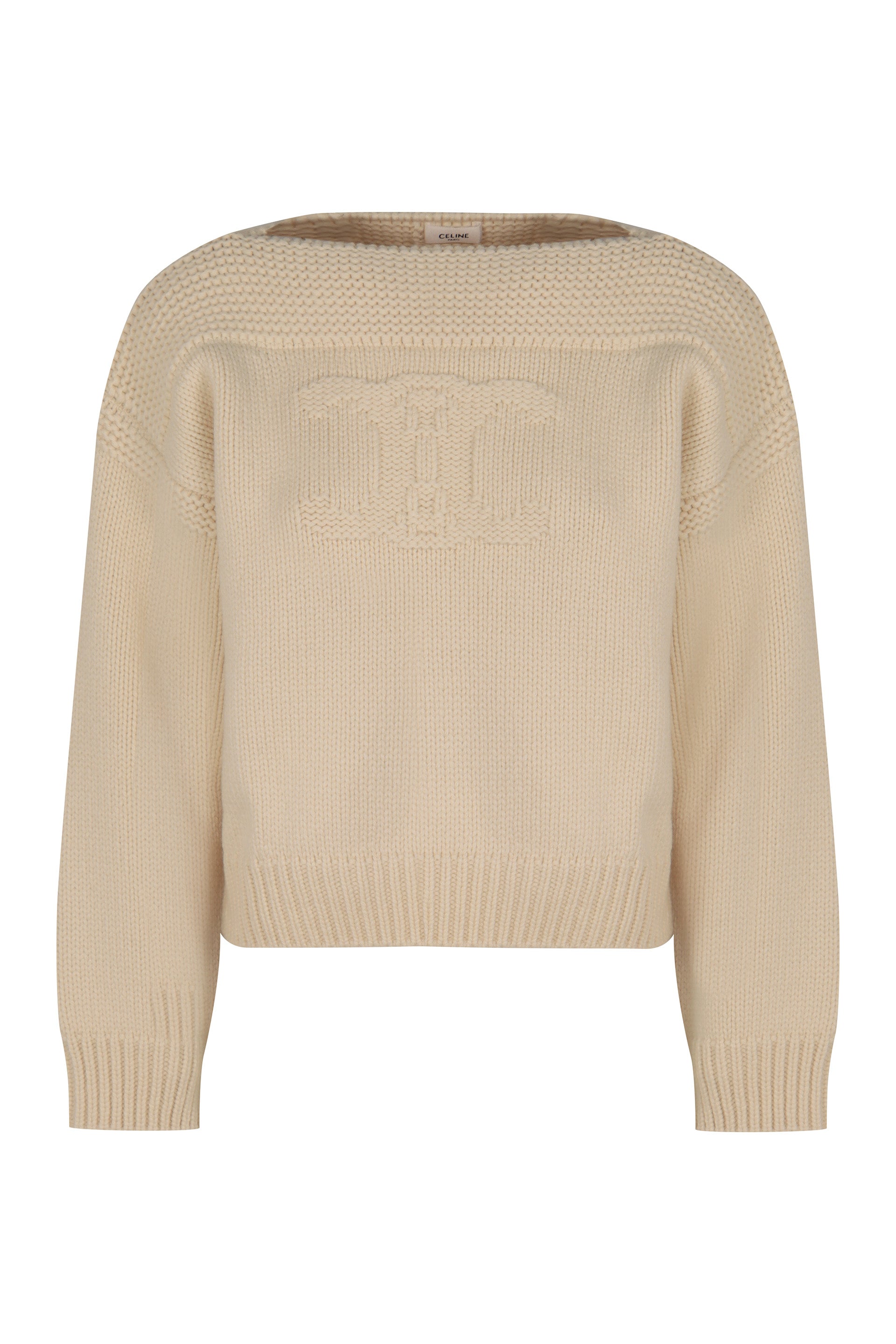CELINE Cashmere Logo Sweater for Women