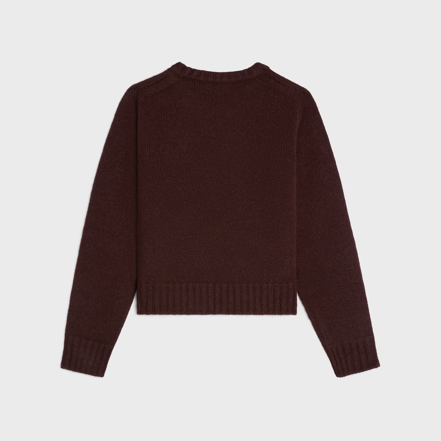 CELINE Seamless Cashmere Crewneck Sweater