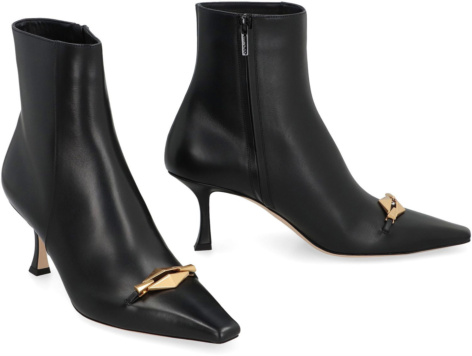 JIMMY CHOO Ryker Leather Ankle Boots for Women