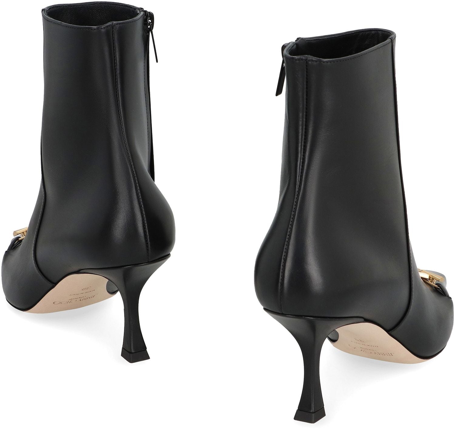 JIMMY CHOO Ryker Leather Ankle Boots for Women