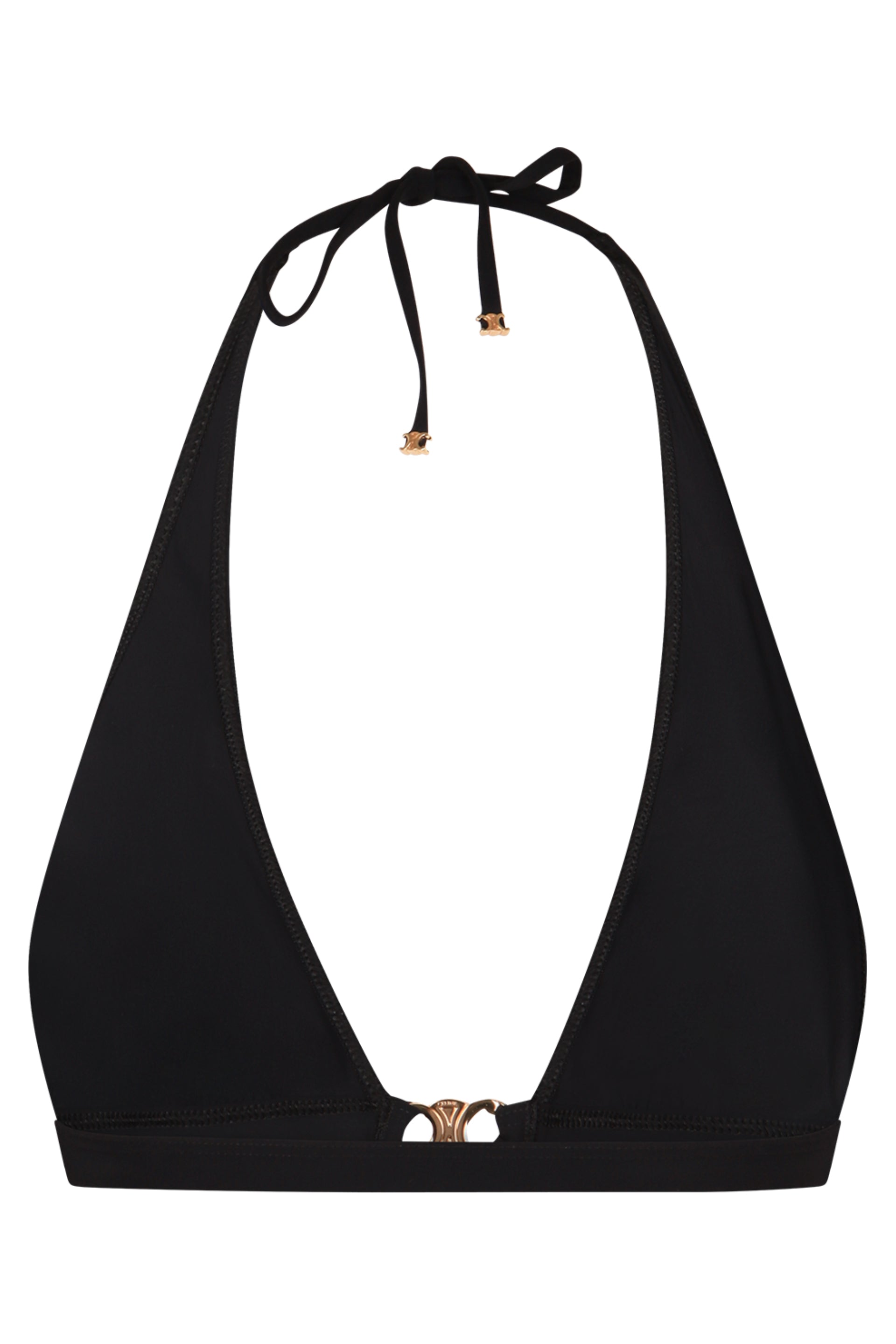 CELINE Triangle Bikini Top