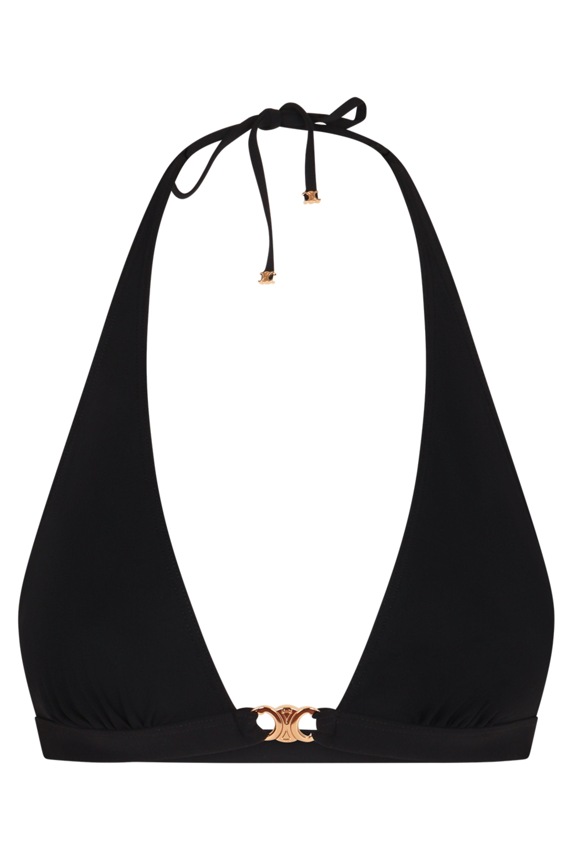 CELINE Triangle Bikini Top