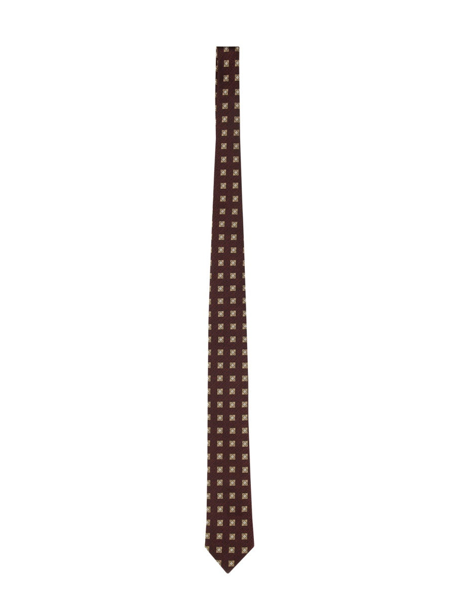 ZEGNA Silk Jacquard Tie