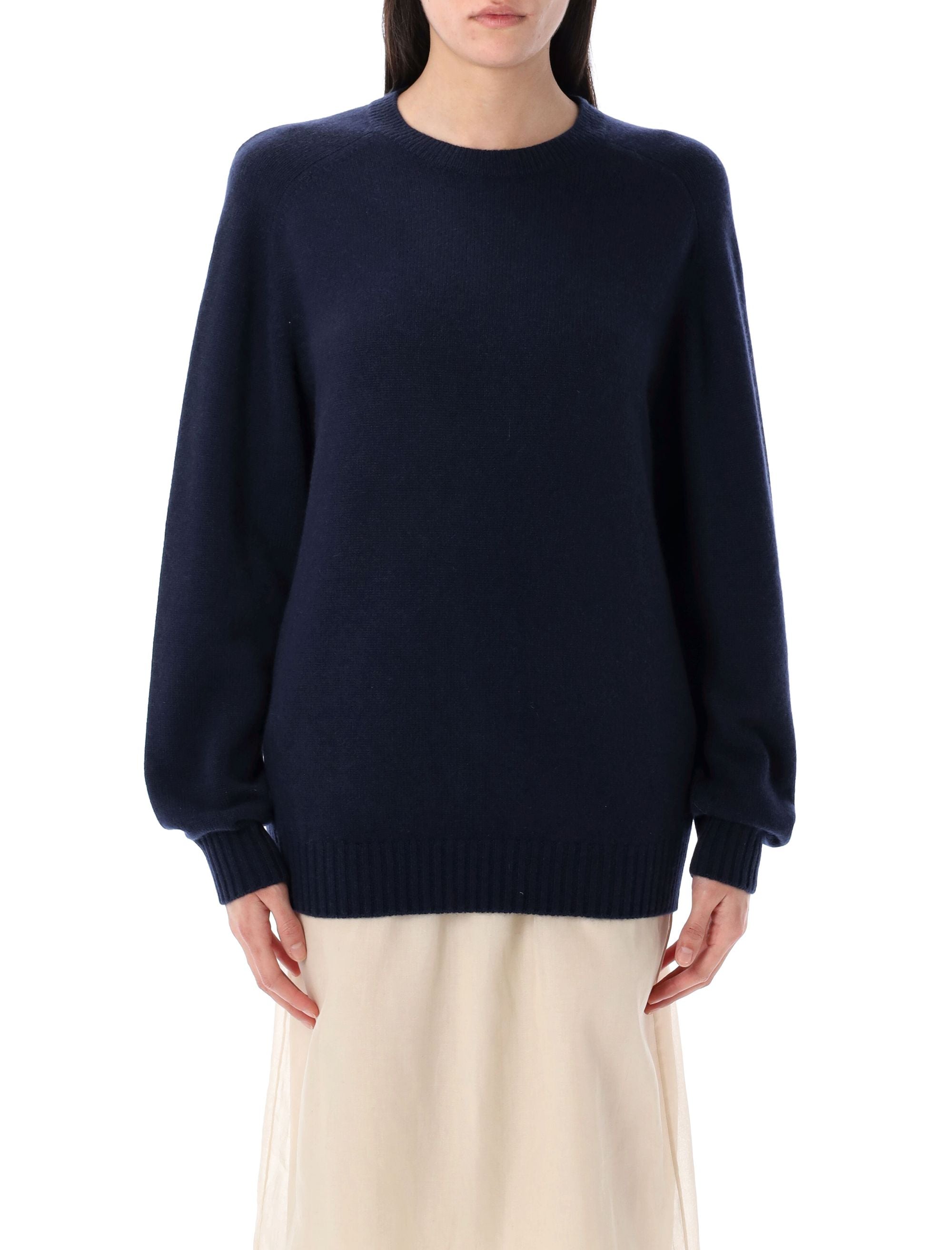 CARVEN Relaxed Fit Ribbon Sweater