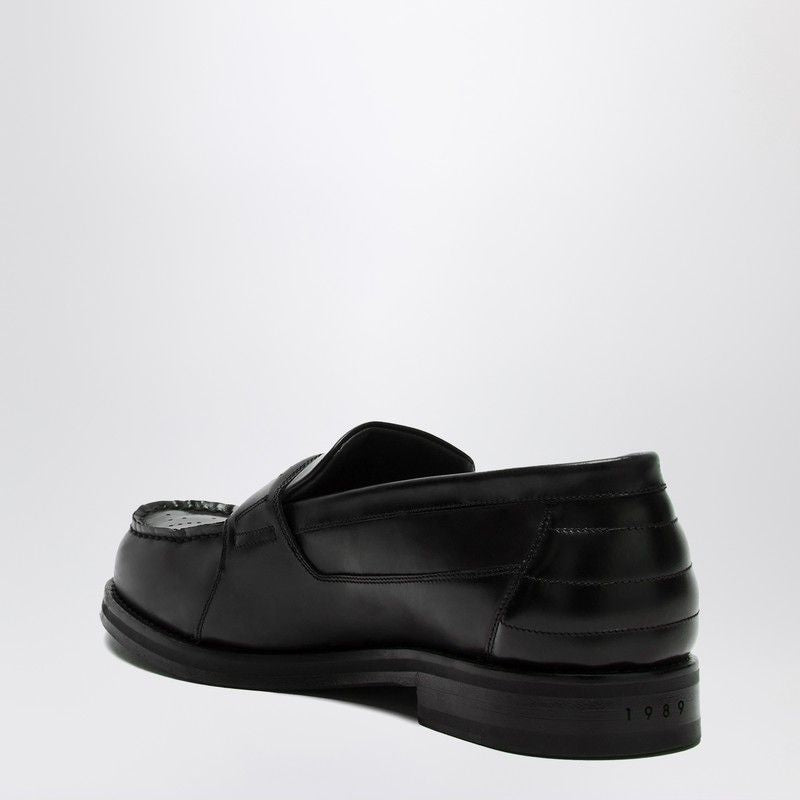 1989 STUDIO Classic Perforated Leather Loafers