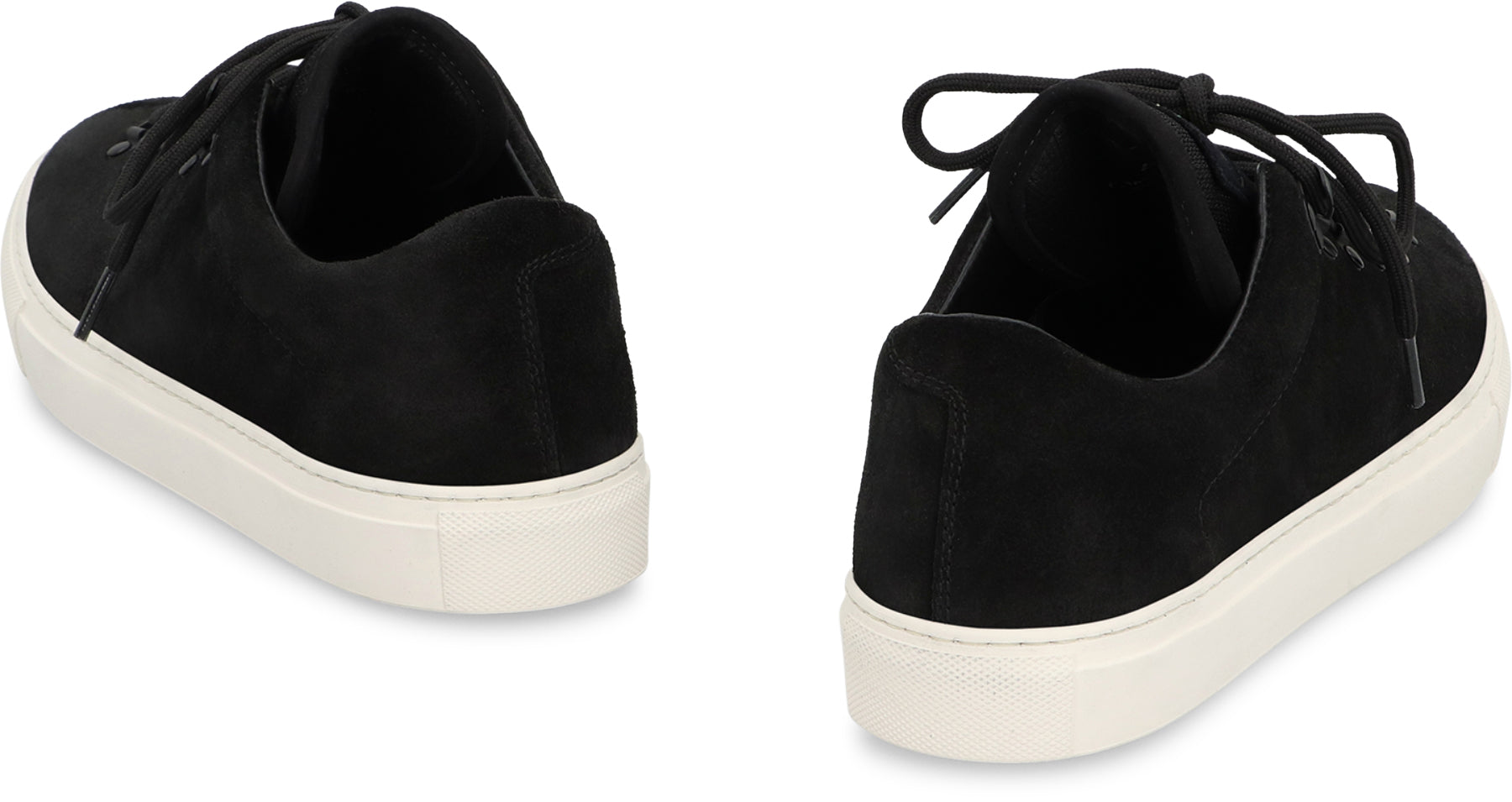 STONE ISLAND Suede Round Toe Sneakers for Men