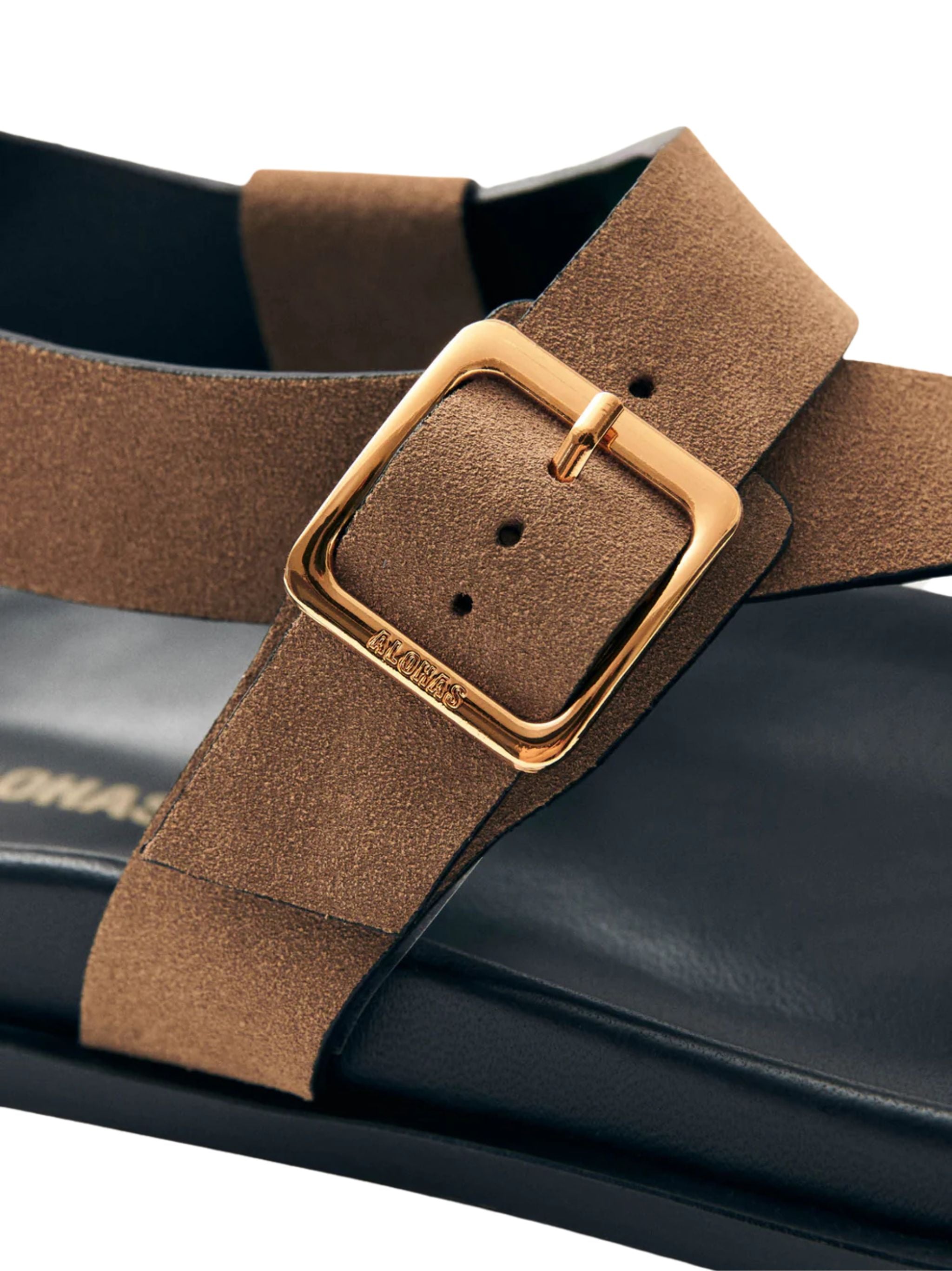 ALOHAS Siren Suede Leather Sandals