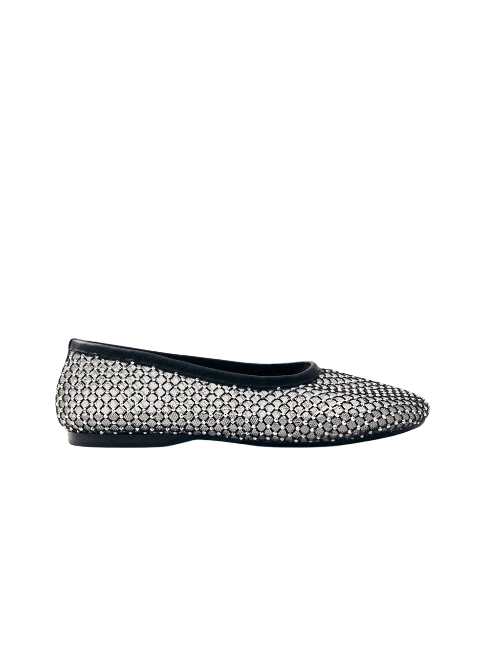 ALOHAS Glow Leather Mini Ballet Flats