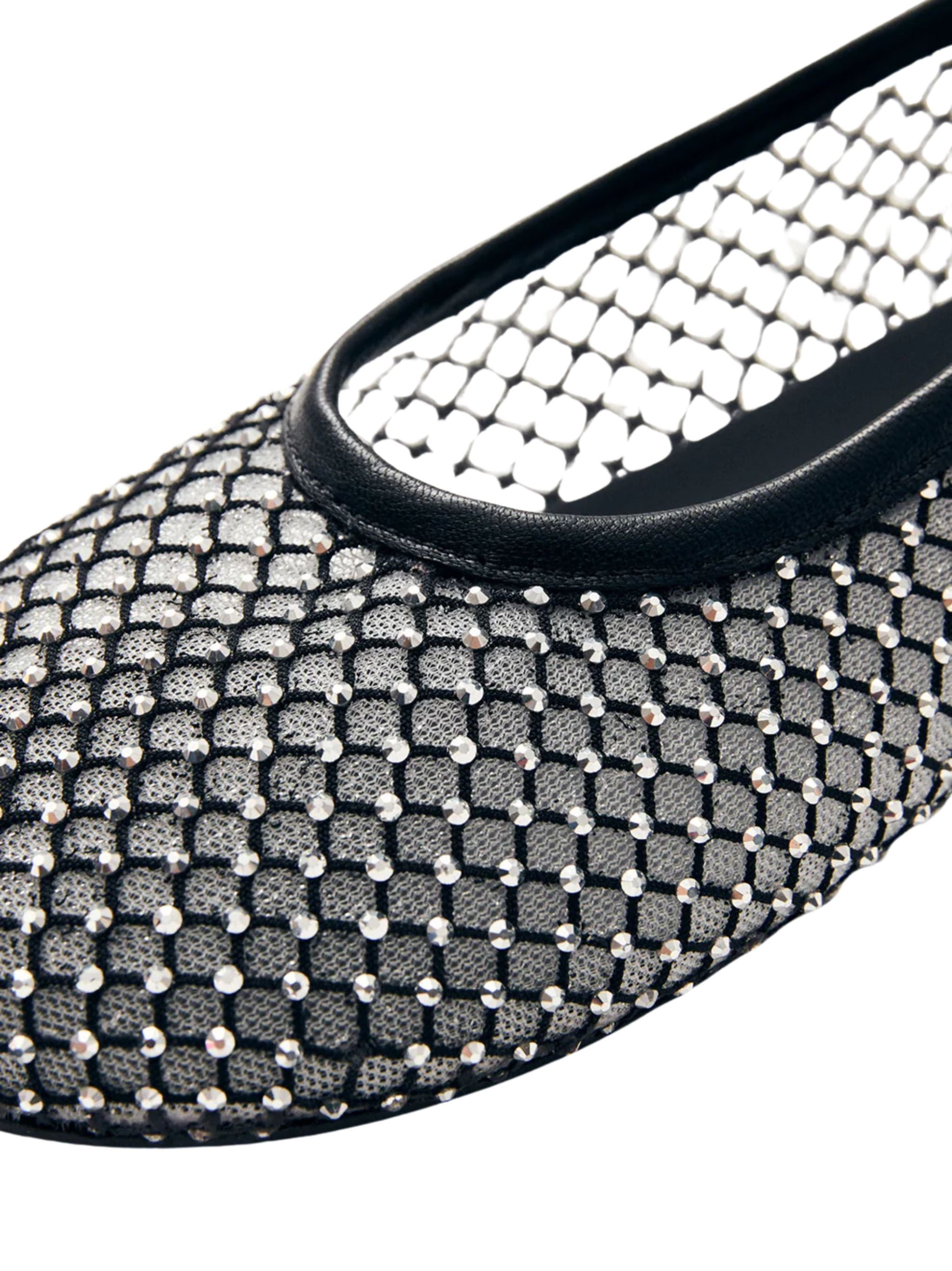 ALOHAS Glow Leather Mini Ballet Flats