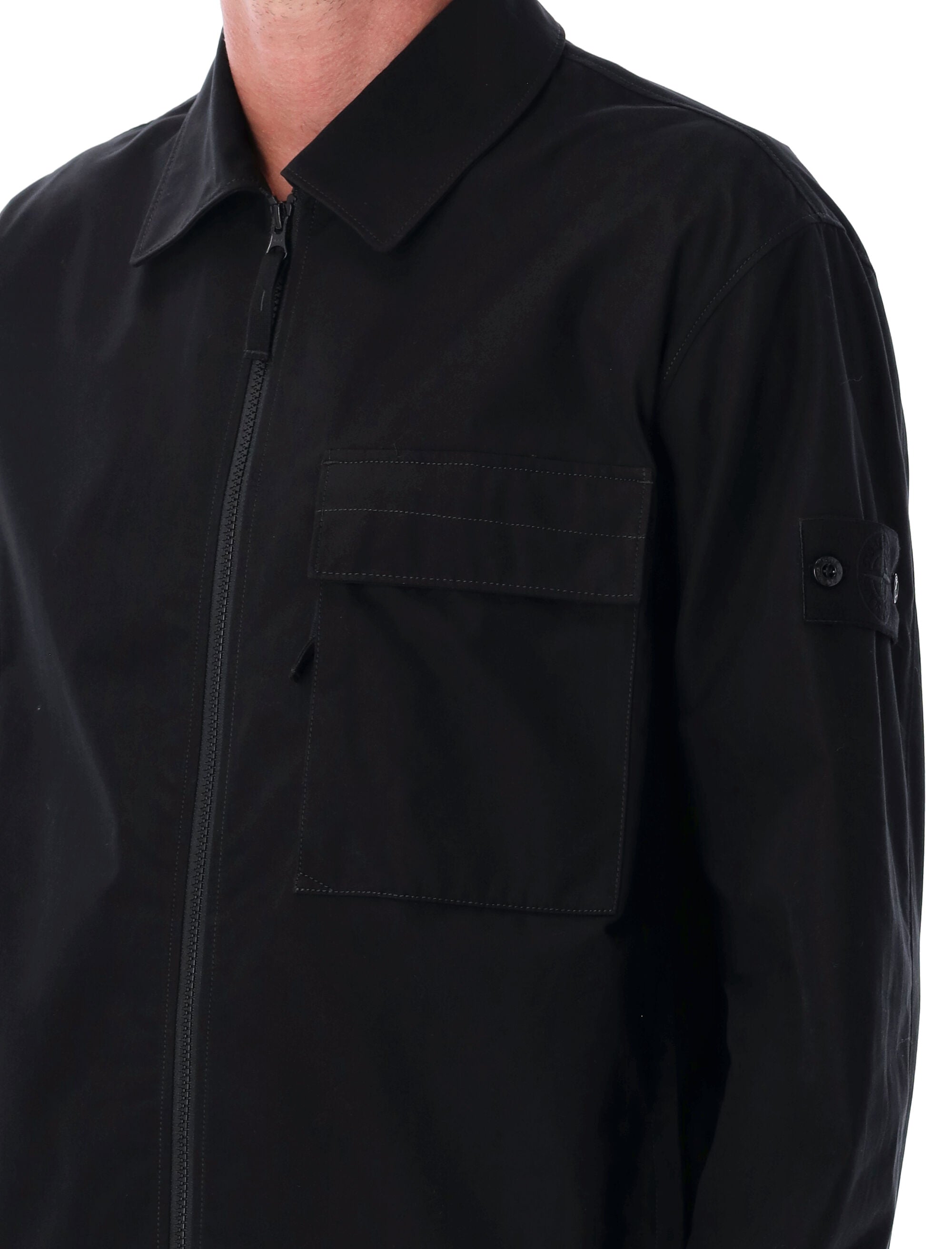 STONE ISLAND Mini Overshirt - Refined Utility for Versatile Layering - Size L