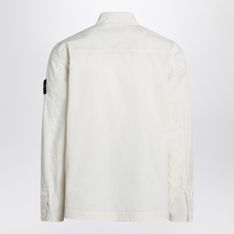 STONE ISLAND Cotton Blend Jacket for Men - SS25 Collection