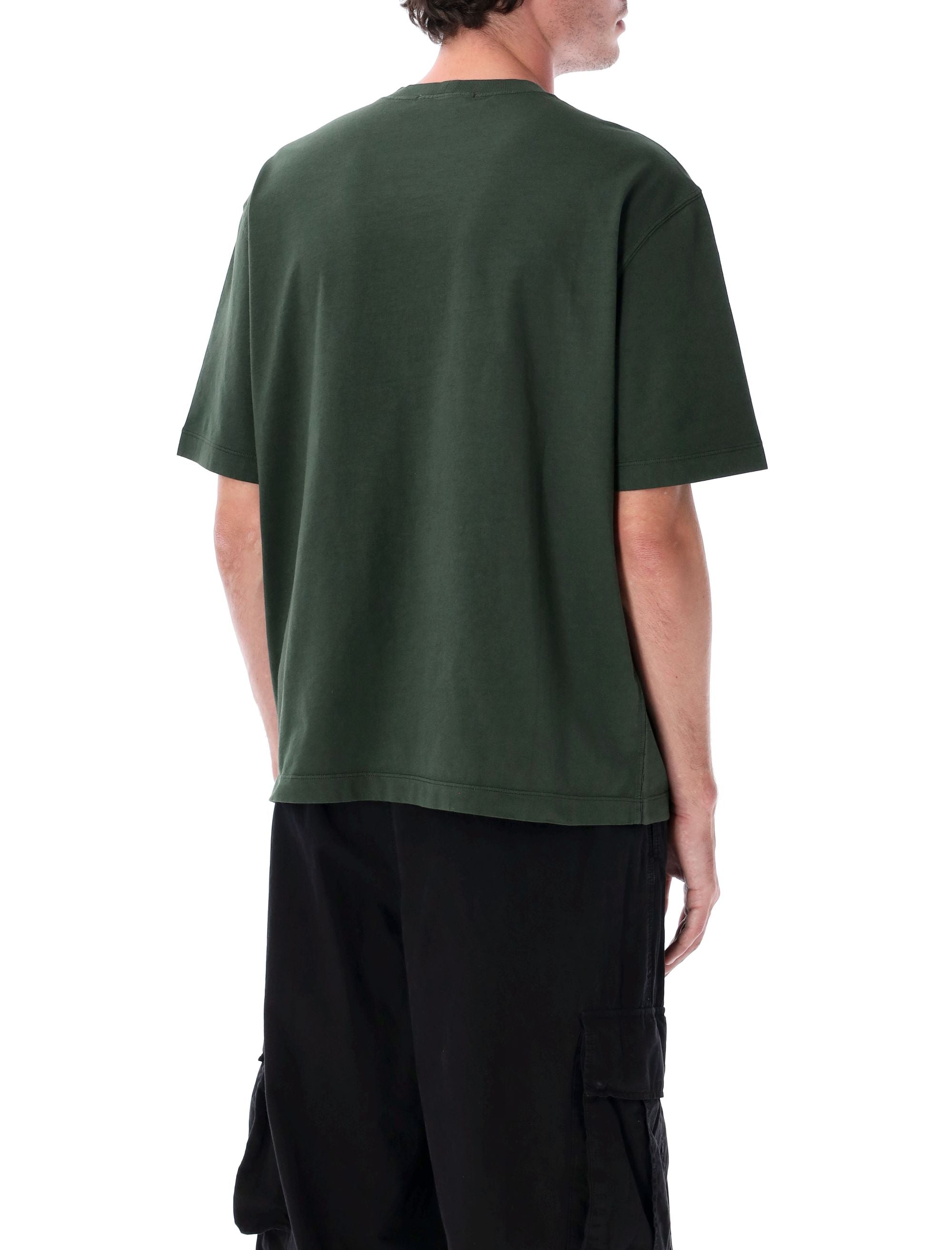 STONE ISLAND Compass Patch Cotton T-Shirt - Size L