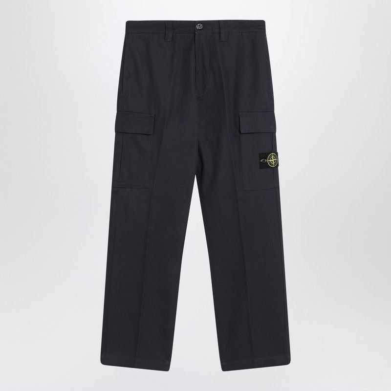 STONE ISLAND Men's Cargo Pants with Compass Logo