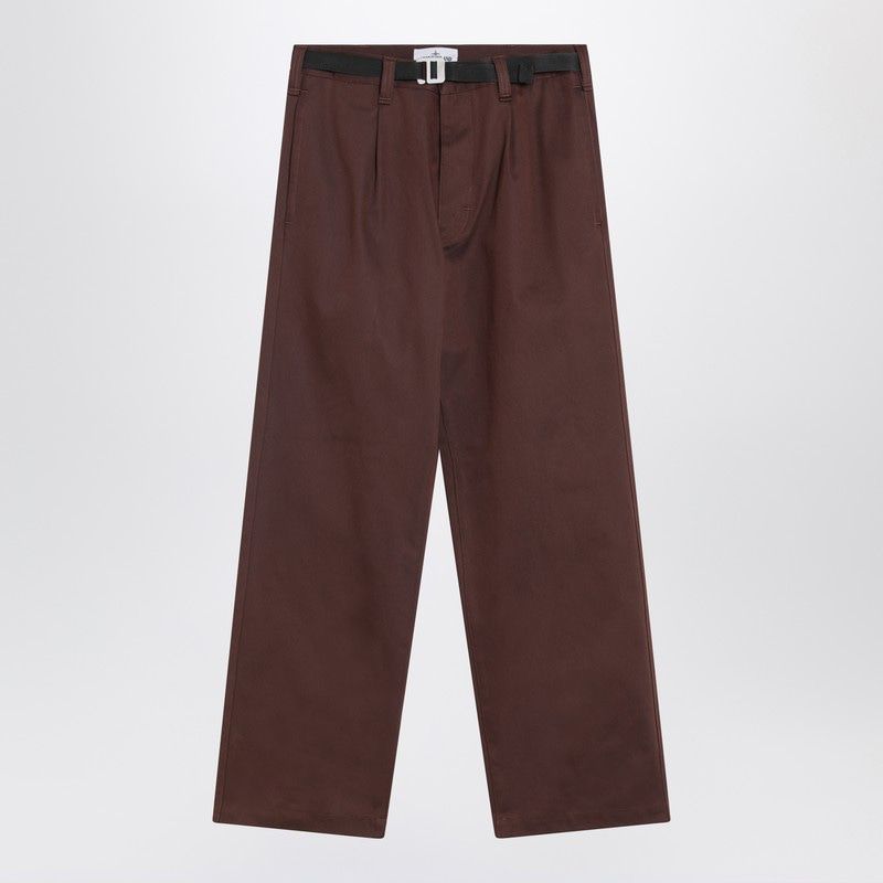 STONE ISLAND Cotton Blend Trousers for Men