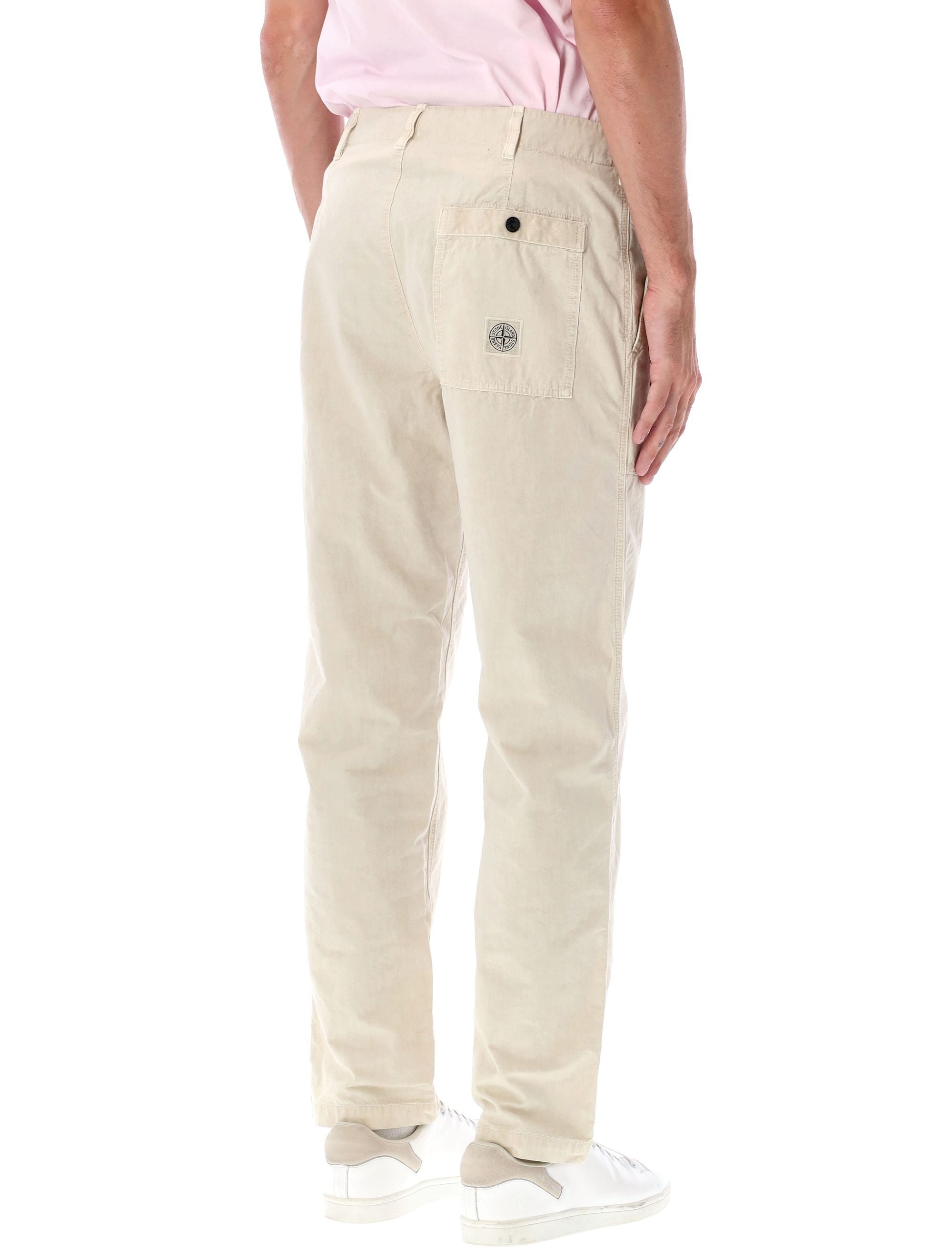 STONE ISLAND Men's Regular Fit Fatigue Trousers - Size 31