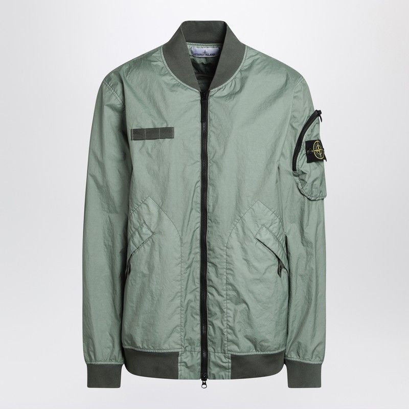 STONE ISLAND Lightweight Technical Fabric Bomber Jacket