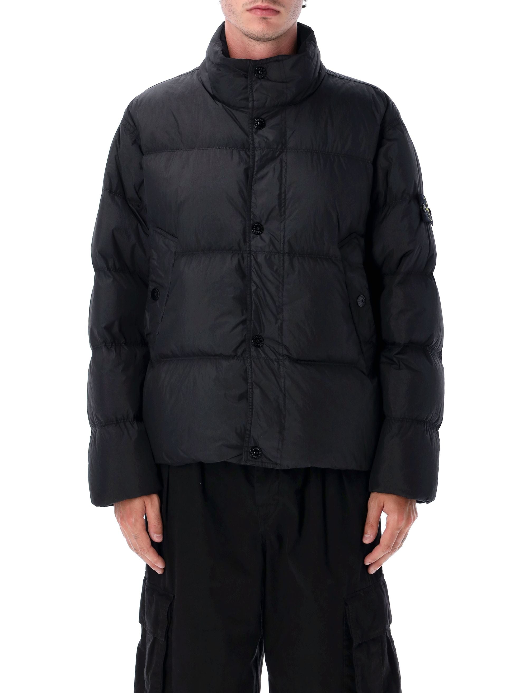 STONE ISLAND Men's Down Jacket in Nylon - FW25