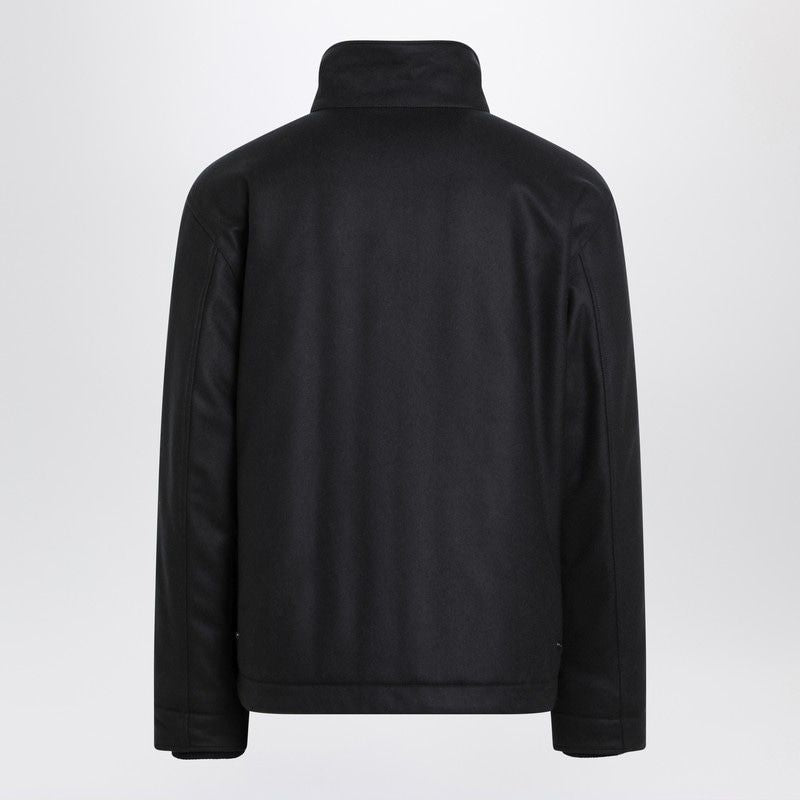 STONE ISLAND Men's Wool Flannel Jacket - FW25 Collection