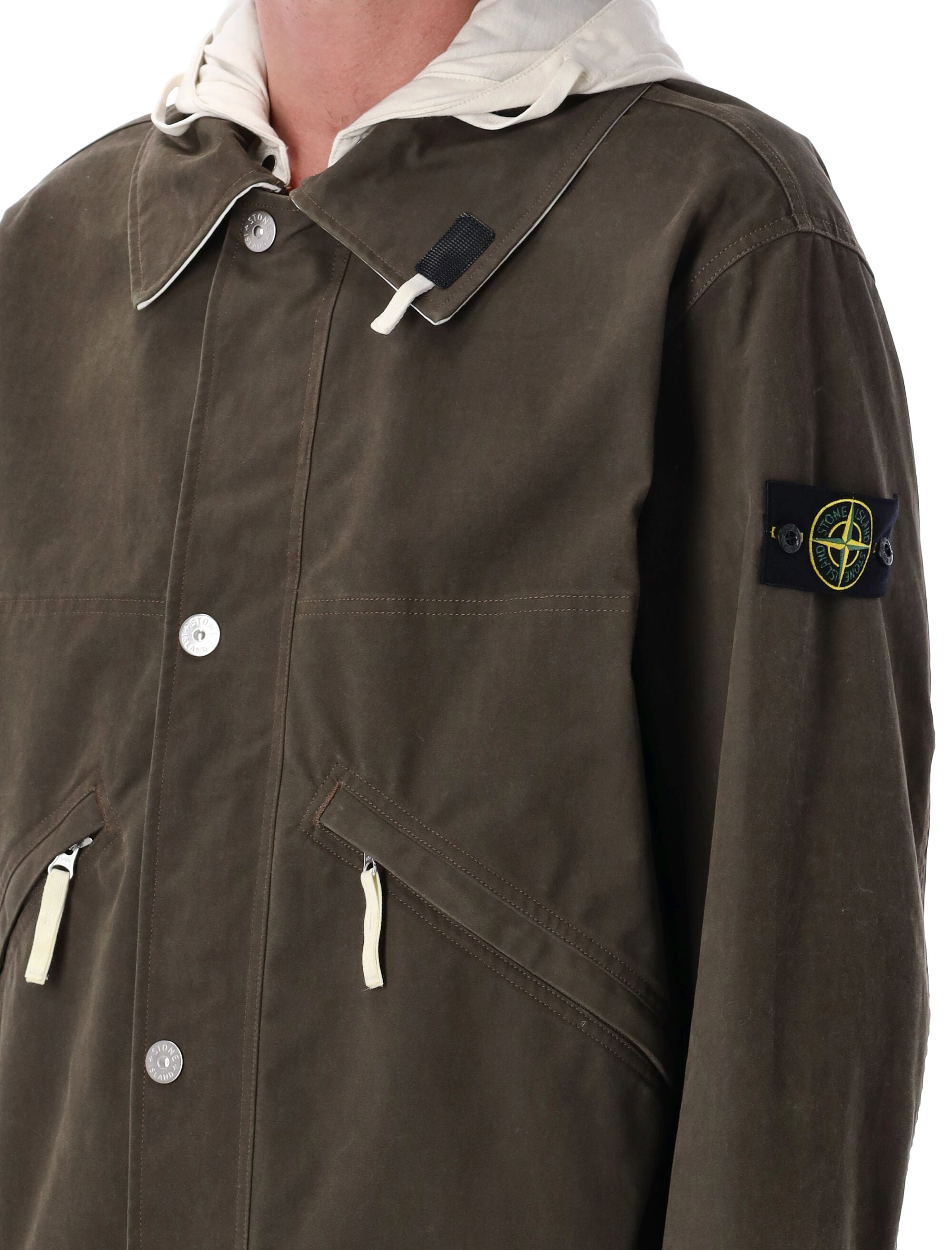 STONE ISLAND Men's Short Parka Jacket - SS25 Edition