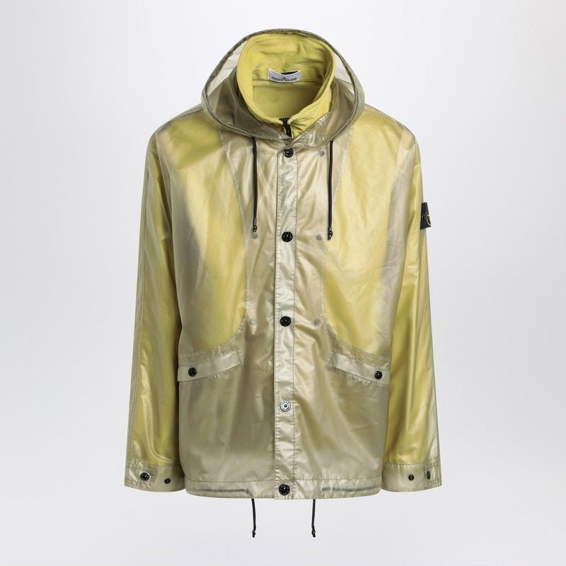 STONE ISLAND Lightweight Two-Tone Jacket with Removable Outer Layer