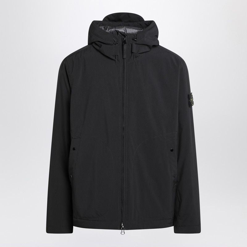 STONE ISLAND Soft Shell Jacket with Hood - FW25 Collection