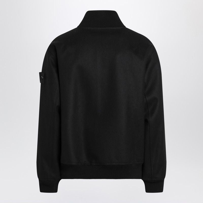 STONE ISLAND Men's Wool-Blend Zip Jacket