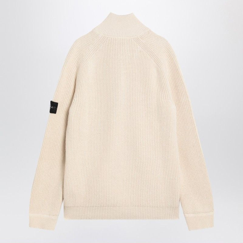 STONE ISLAND Men's Cotton Zip-Up Cardigan