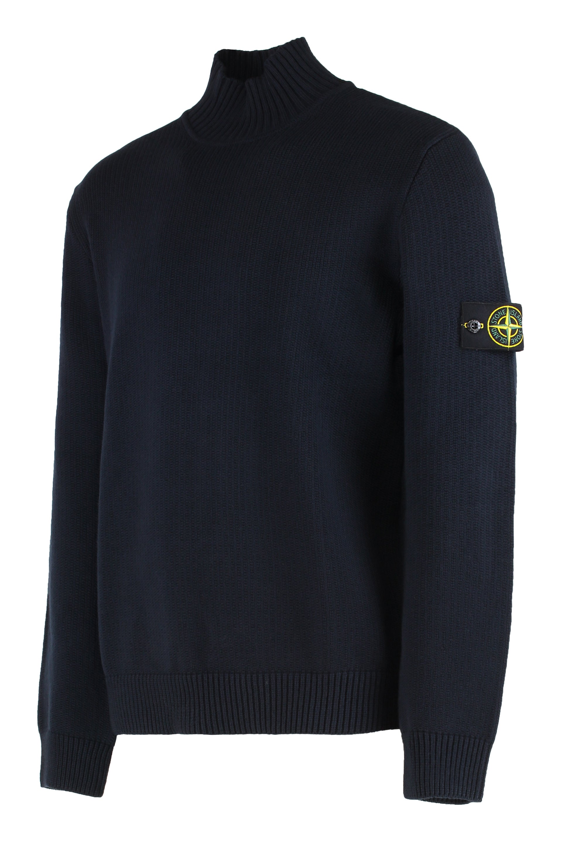 STONE ISLAND Men's Mini Turtleneck Sweater in Winter Cotton