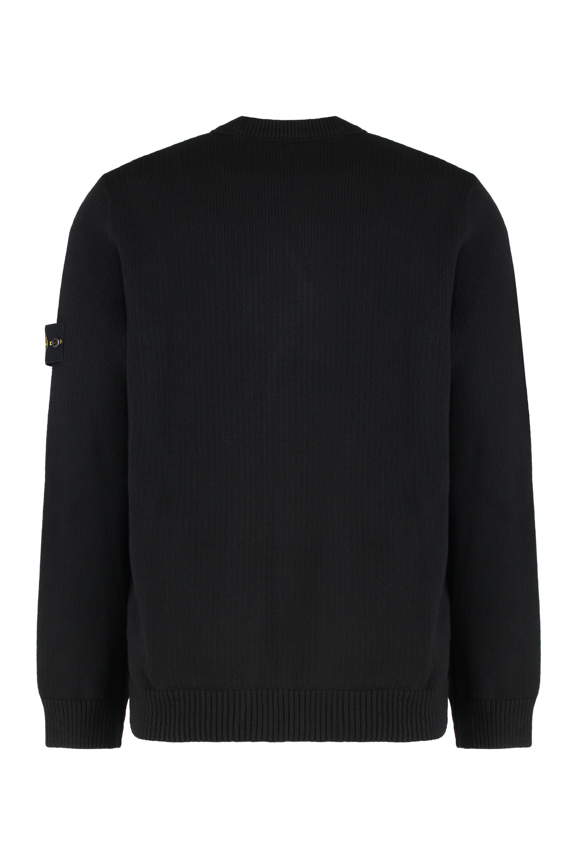 STONE ISLAND Men's Crew Neck Sweater in Cotton - FW25