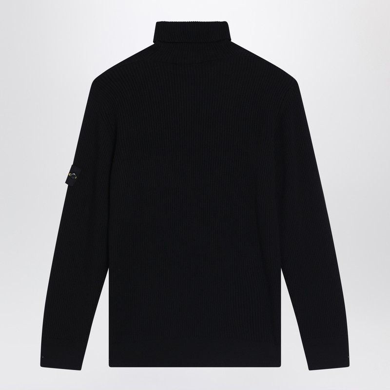 STONE ISLAND Ribbed Turtleneck Sweater for Men