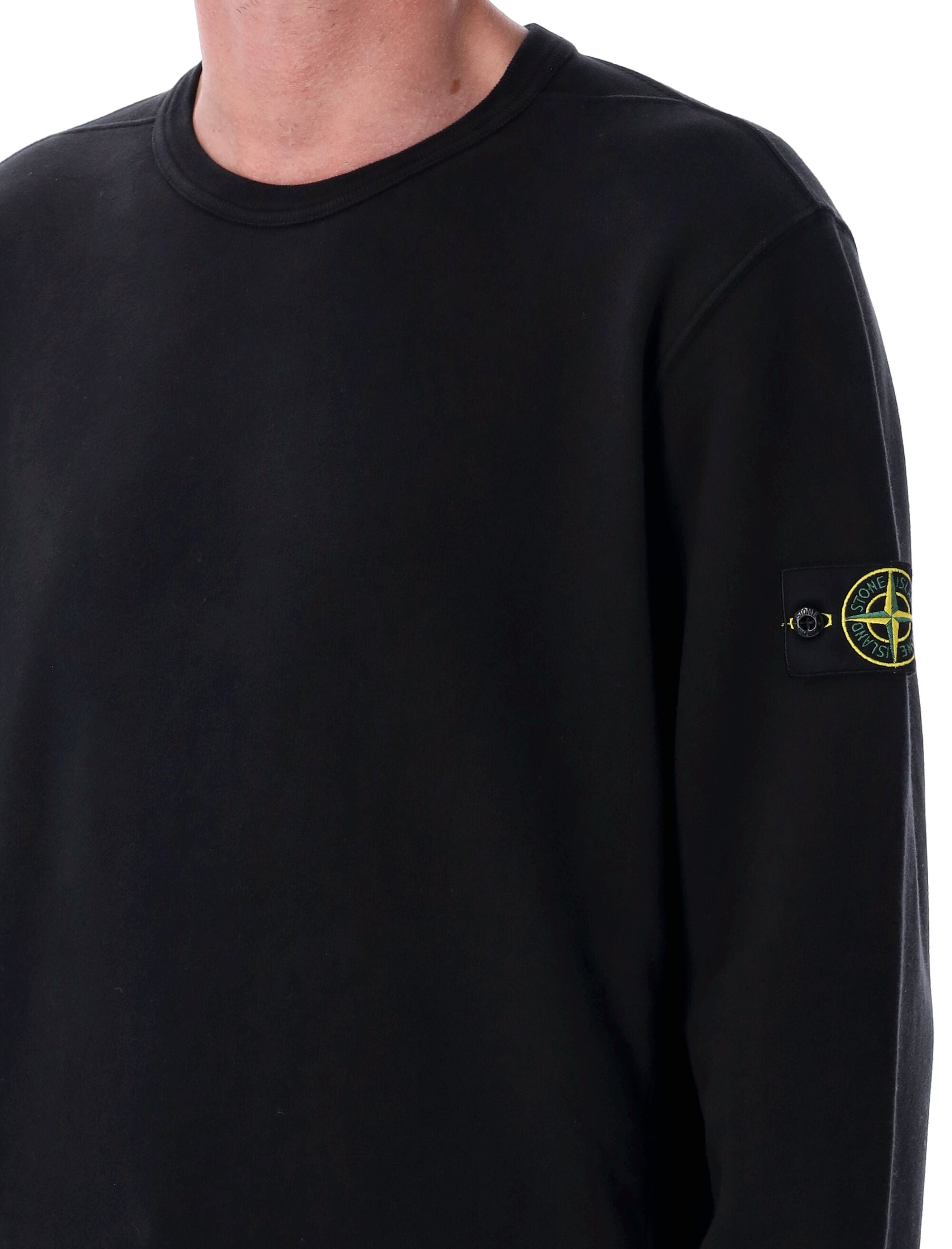 STONE ISLAND Classic Crew Neck Sweatshirt - Men’s Regular Fit