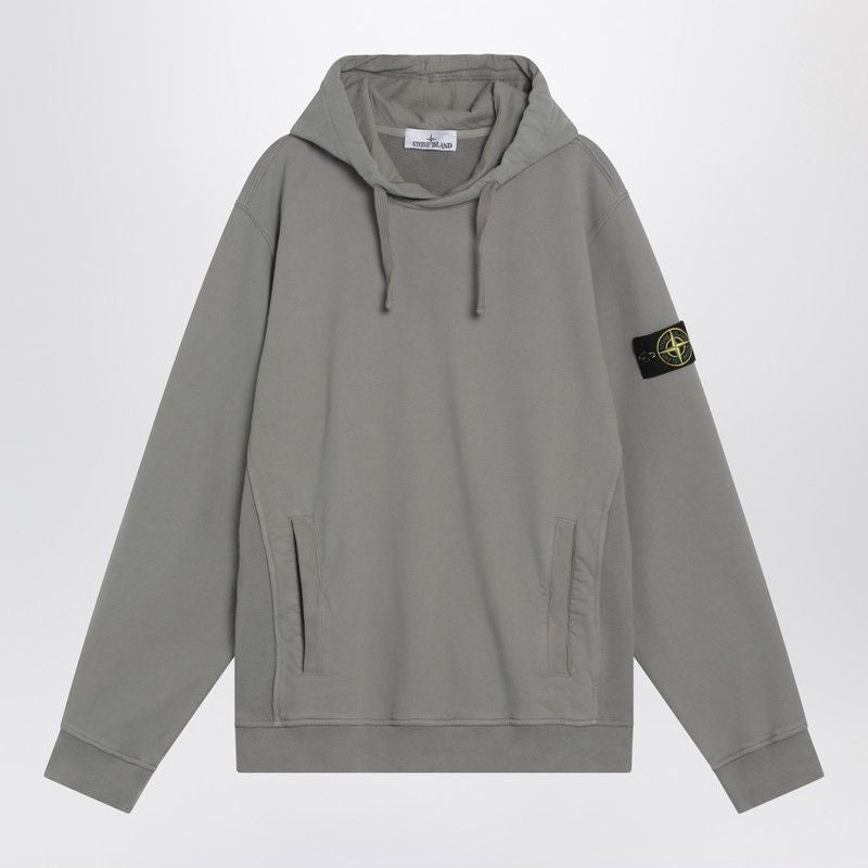 STONE ISLAND Cotton Hoodie with Compass Logo - FW25 Edition