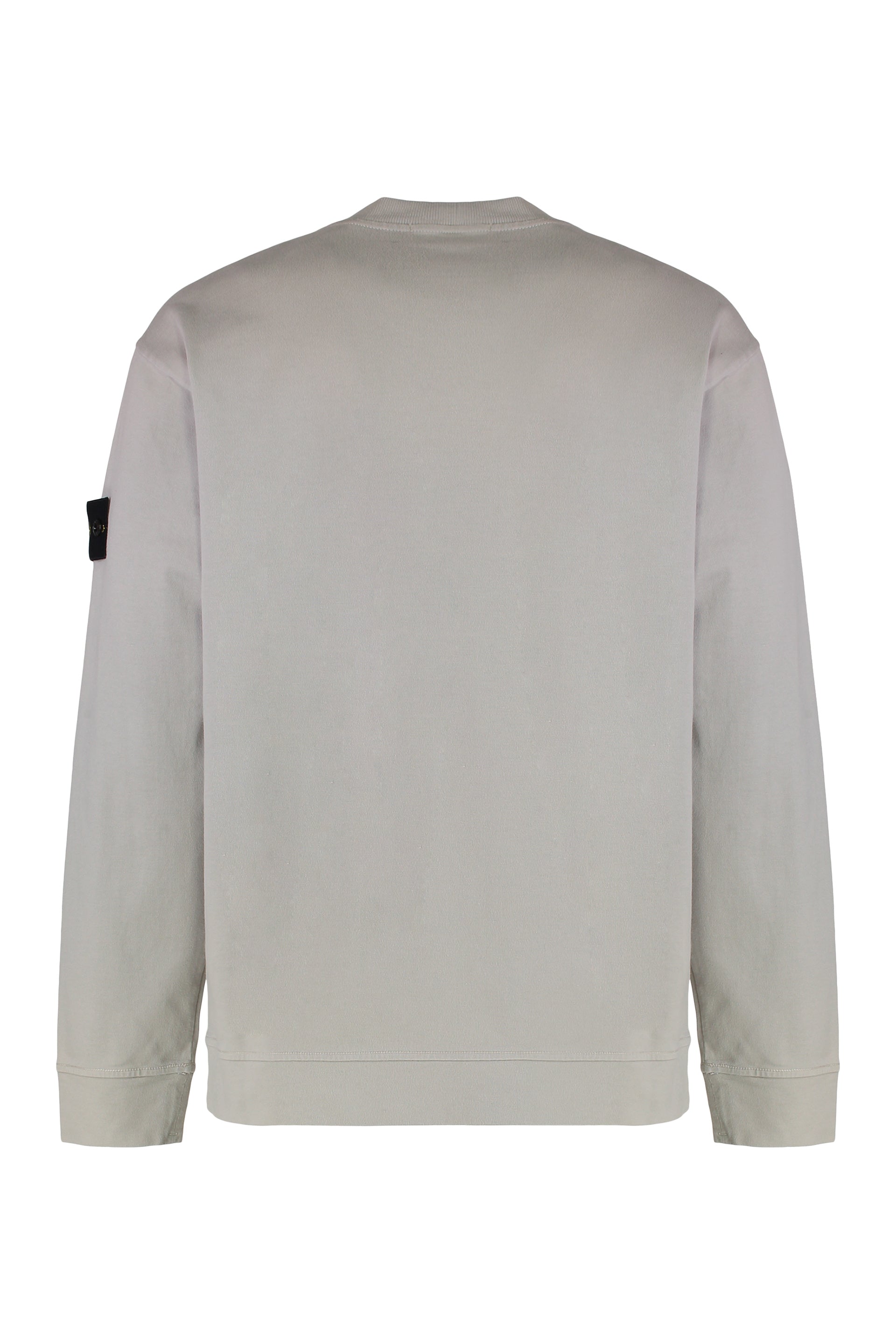 STONE ISLAND Men's Heavy Cotton Crew Neck Sweatshirt