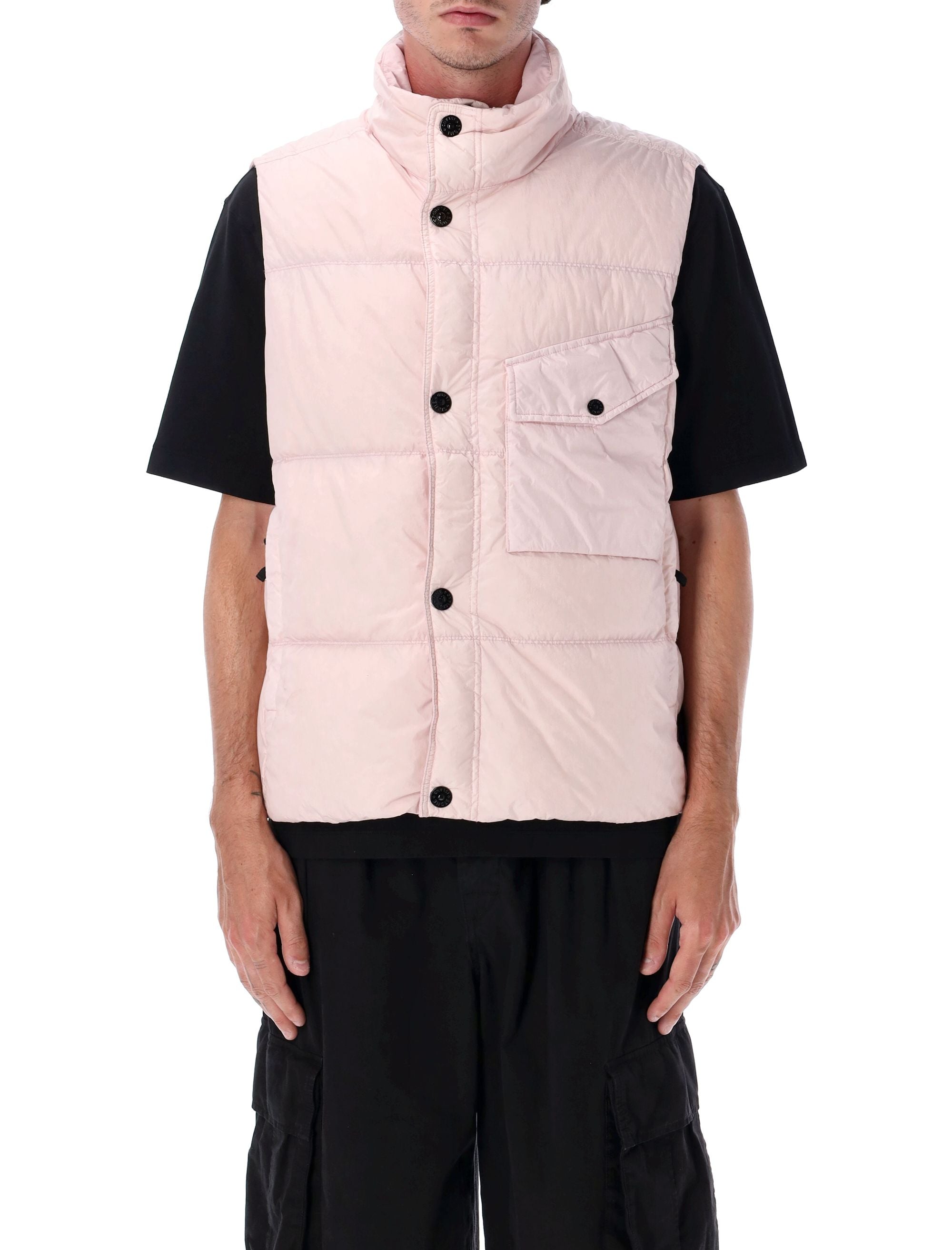 STONE ISLAND Sleek Down Vest - Size L