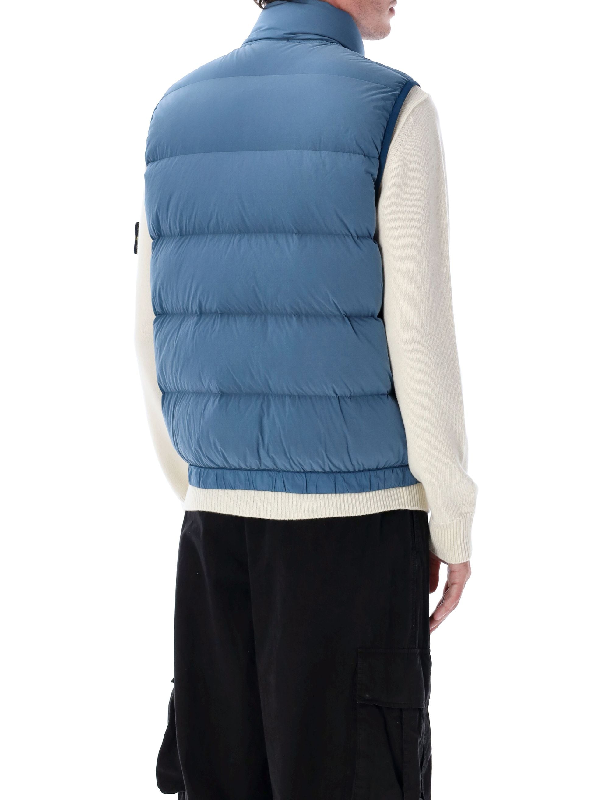 STONE ISLAND Seamless Tunnel Nylon Down Vest - Size L