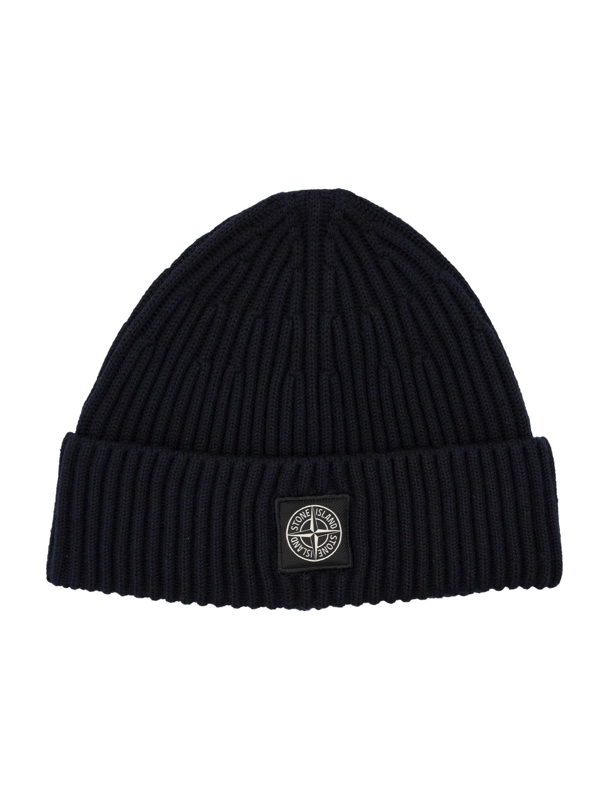 STONE ISLAND Ribbed Wool Beanie for Men