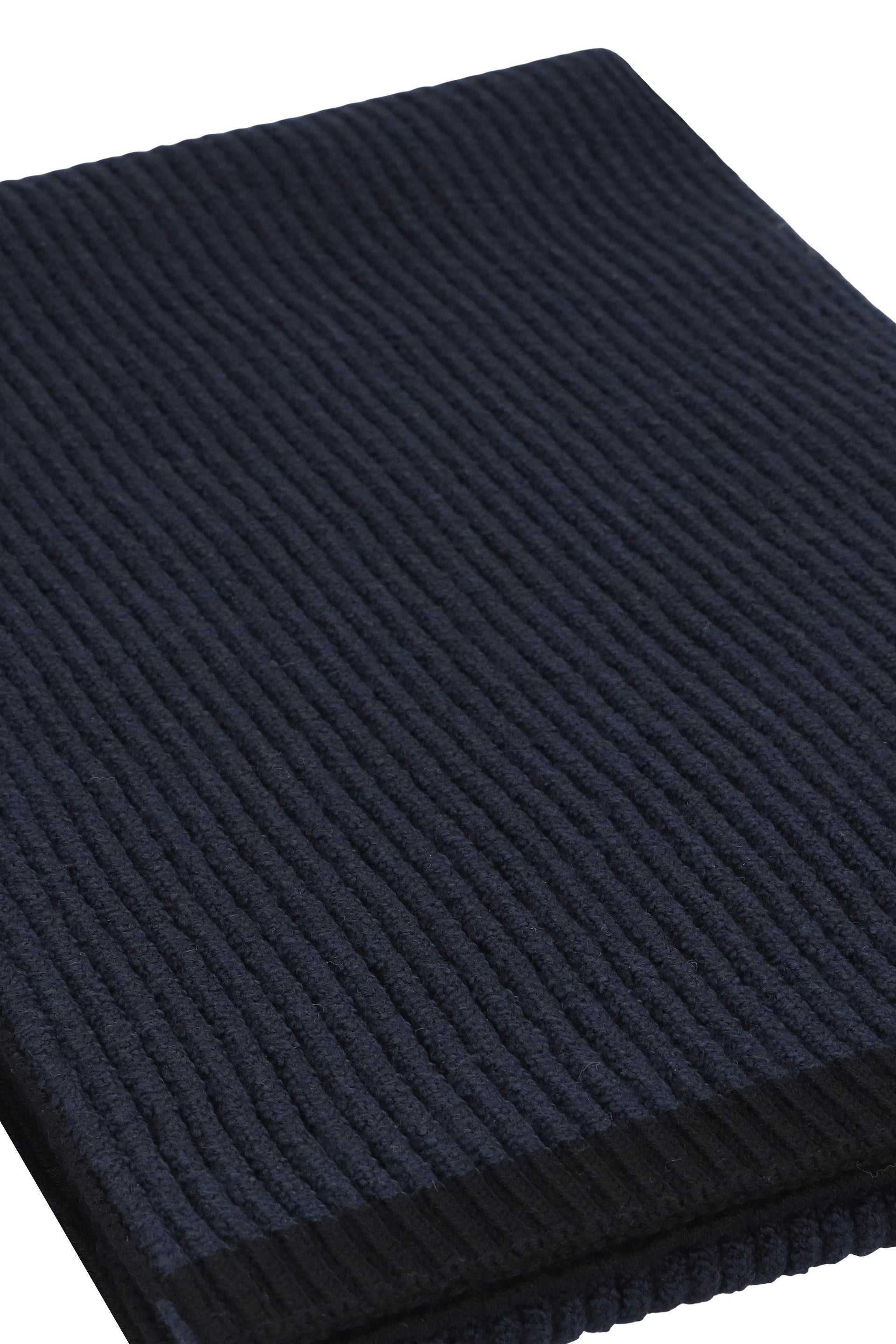 STONE ISLAND Ribbed Wool Scarf for Men - FW25