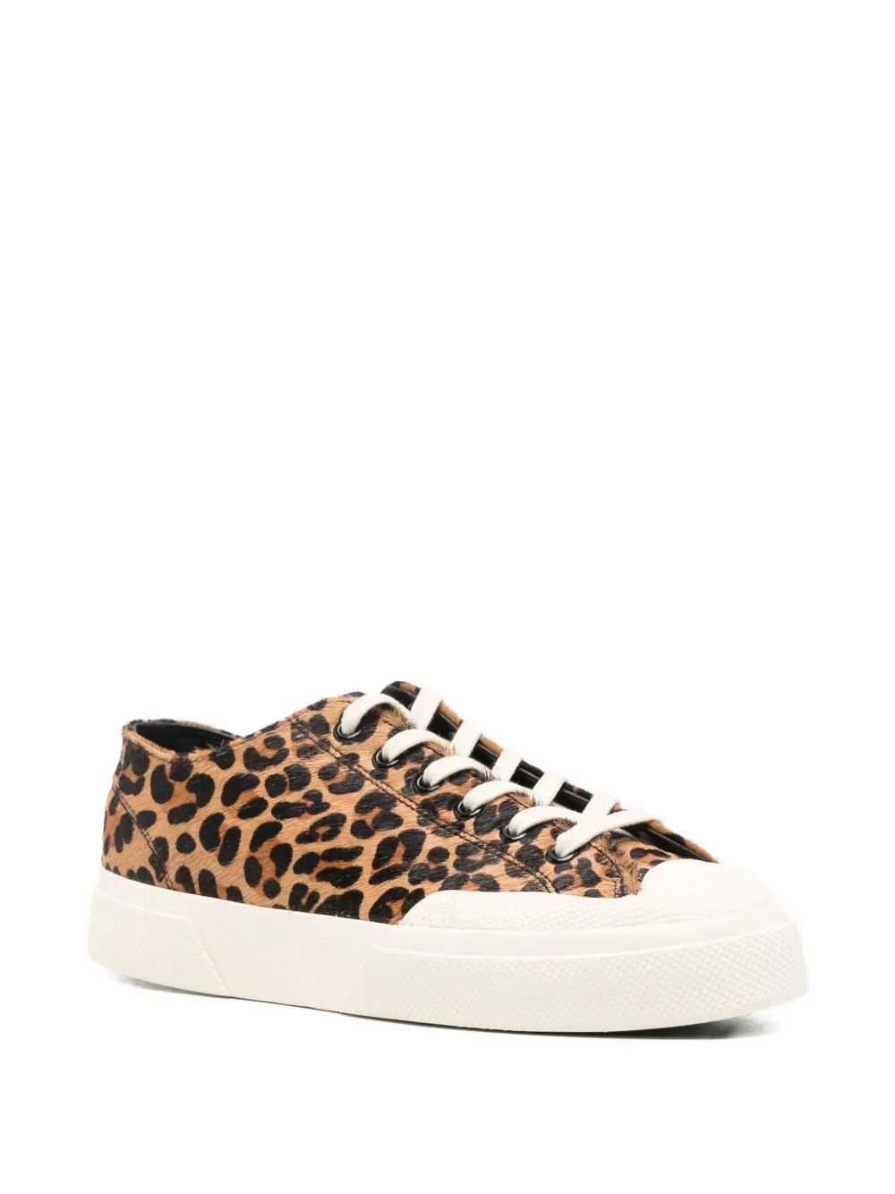 SUPERGA Leopard Calfhair Sneaker