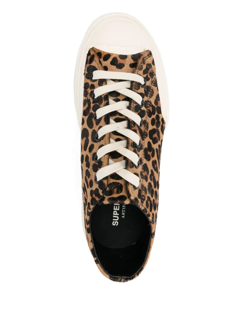 SUPERGA Leopard Calfhair Sneaker