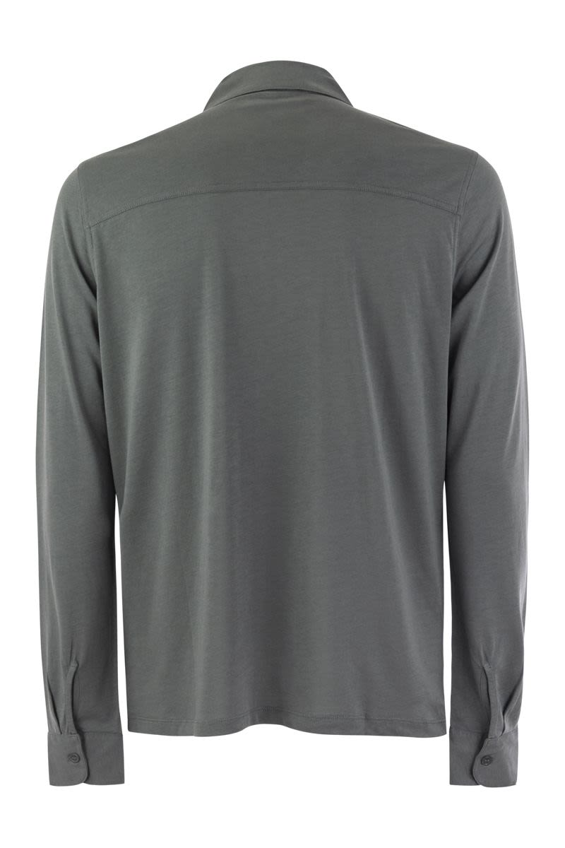 Majestic Long-Sleeved Shirt for Men