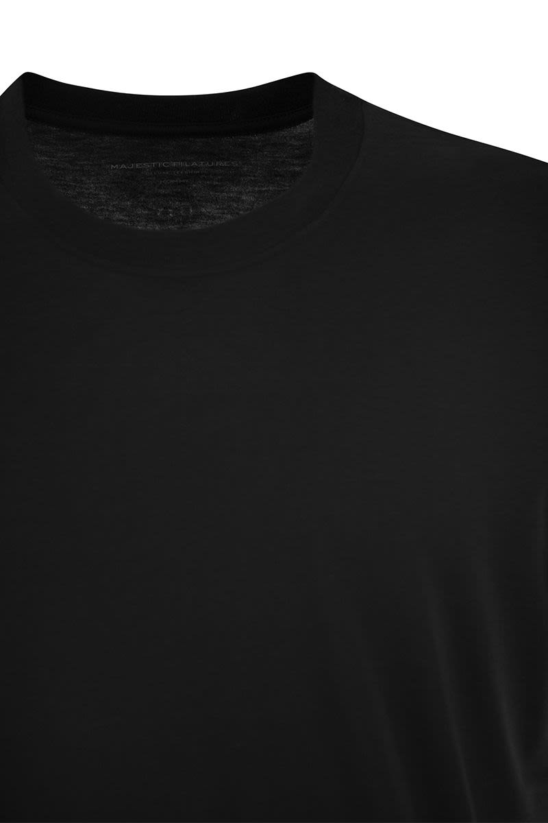 MAJESTIC Men's Short-Sleeved T-Shirt - Crew Neck - Regular Fit