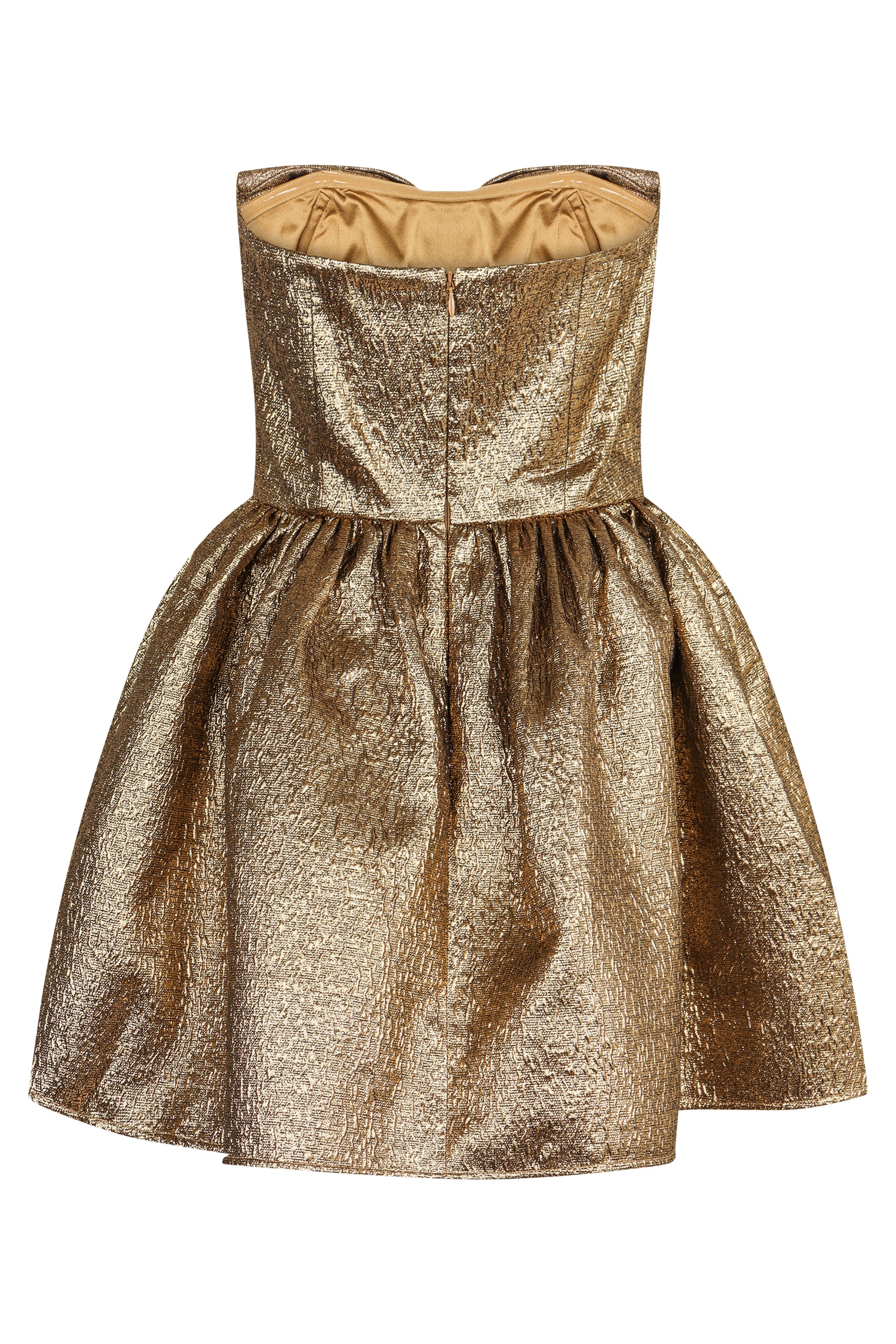 SELF-PORTRAIT Chic Bow Front Mini Dress