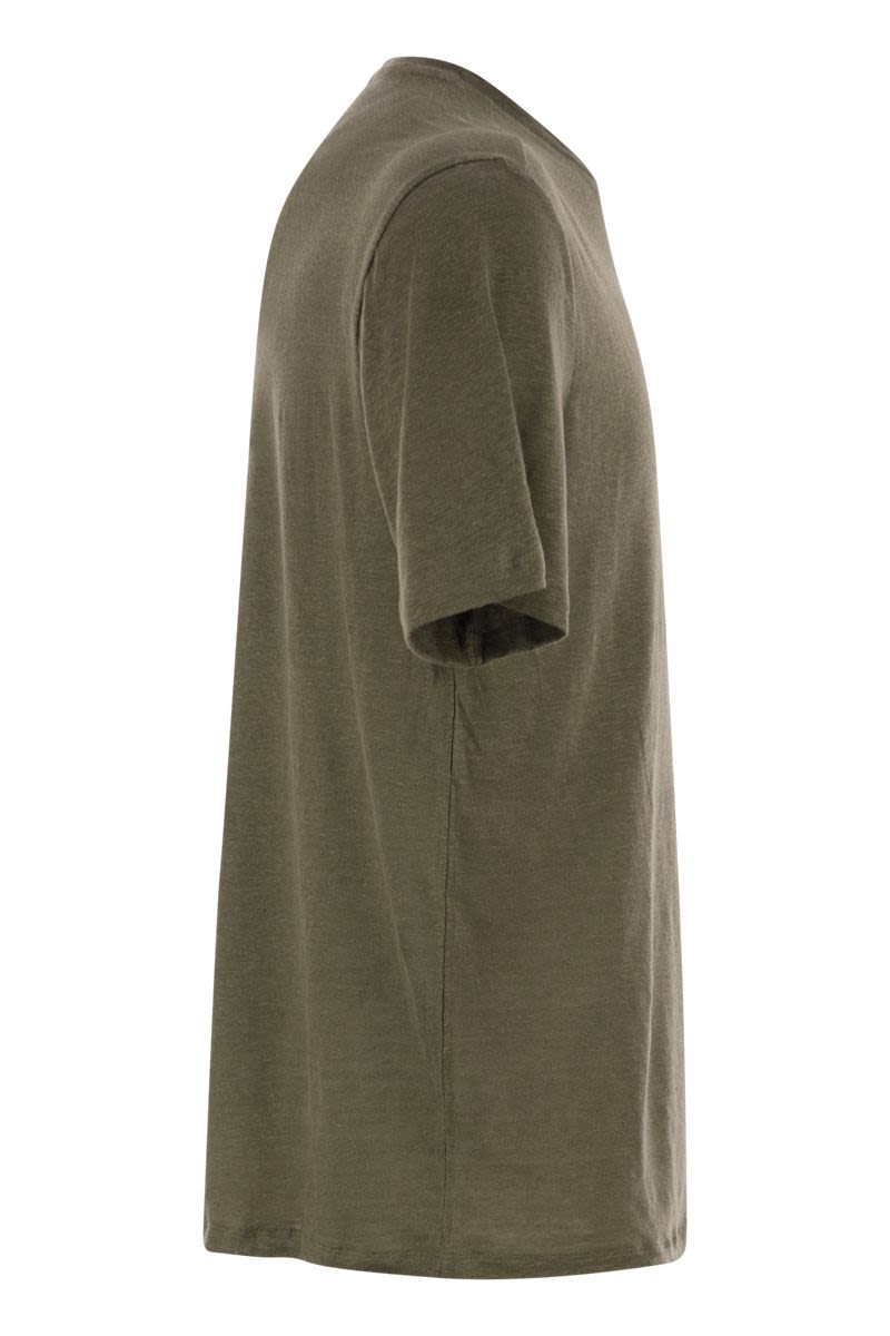 MAJESTIC Essential Crew-Neck Short-Sleeved T-Shirt