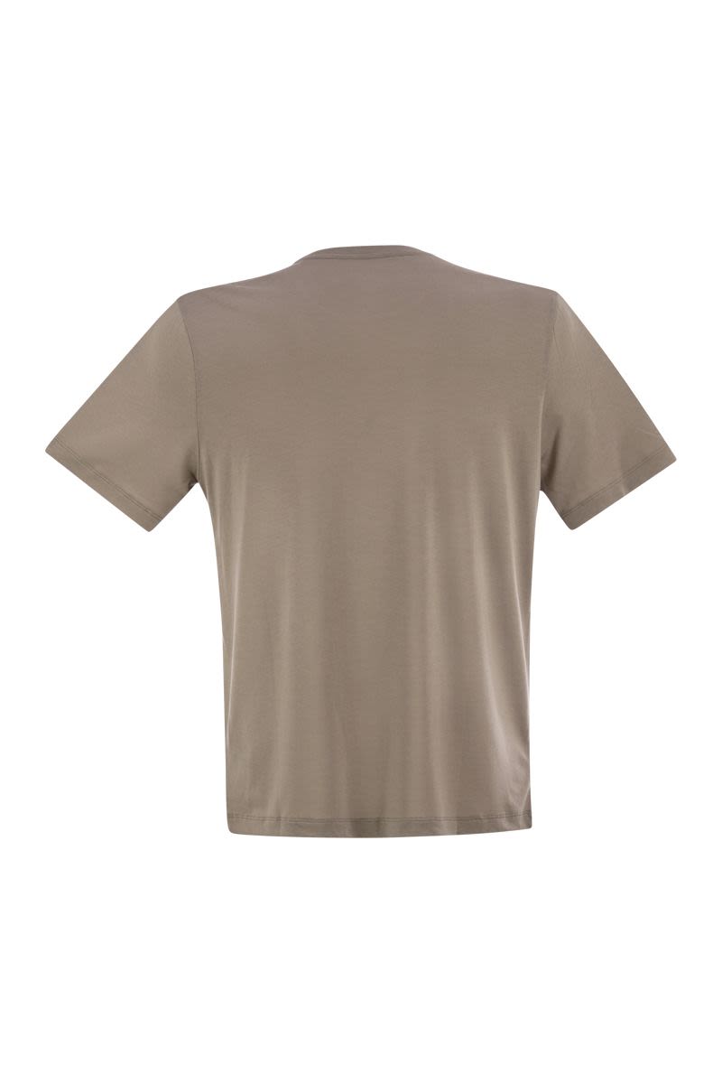 MAJESTIC Cotton and Lyocell Polo Shirt - Short Sleeve