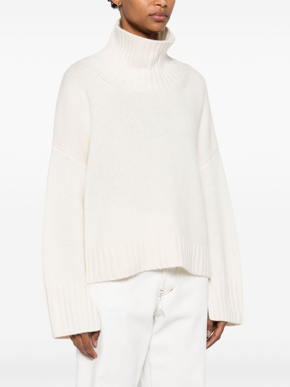 SOFT GOAT Cashmere Girlfriend Turtleneck Jumper