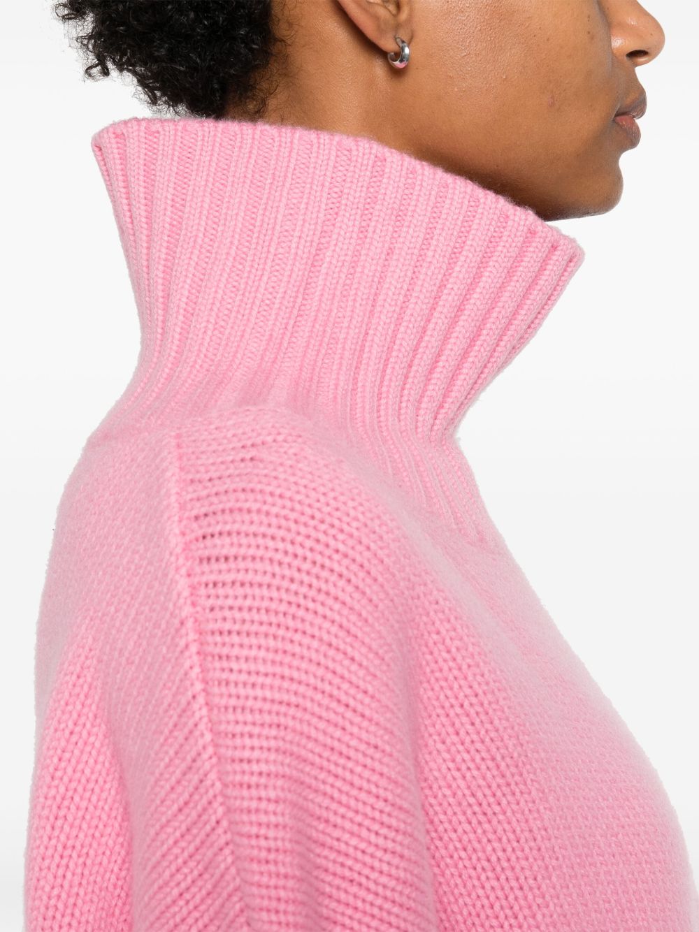 SOFT GOAT Cashmere Girlfriend Turtleneck Jumper