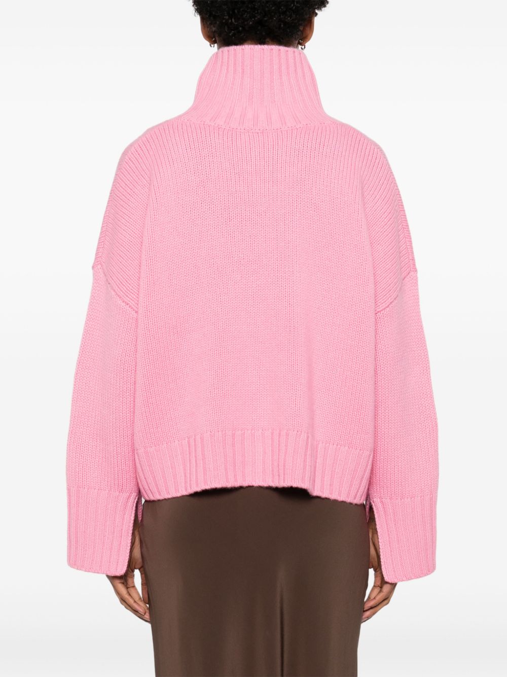 SOFT GOAT Cashmere Girlfriend Turtleneck Jumper