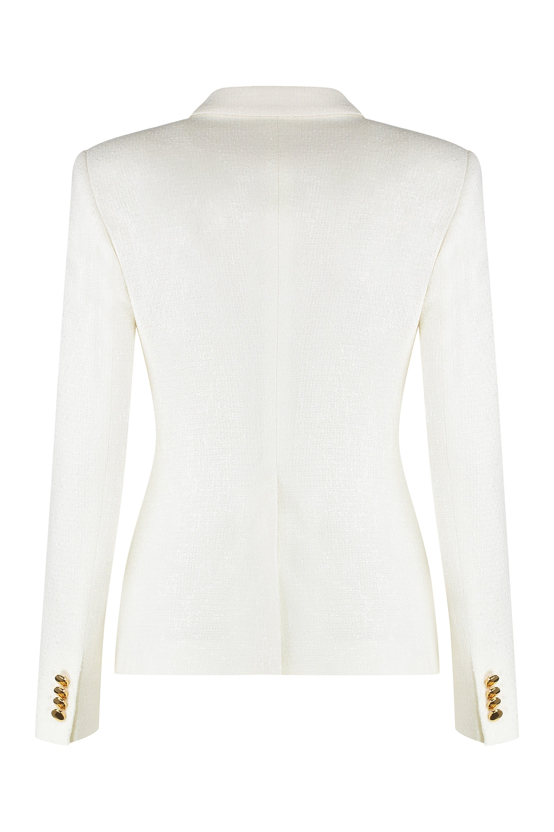 0205 TAGLIATORE Boucle Loop T-Shirt Single-Breasted Jacket